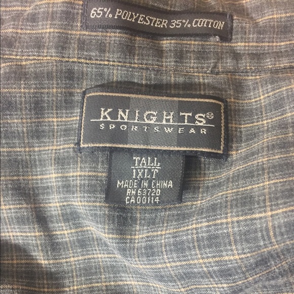 Men’s “Knight Sportswear” Button down - Picture 5 of 5